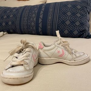 Vintage Leather Rainbow Converse